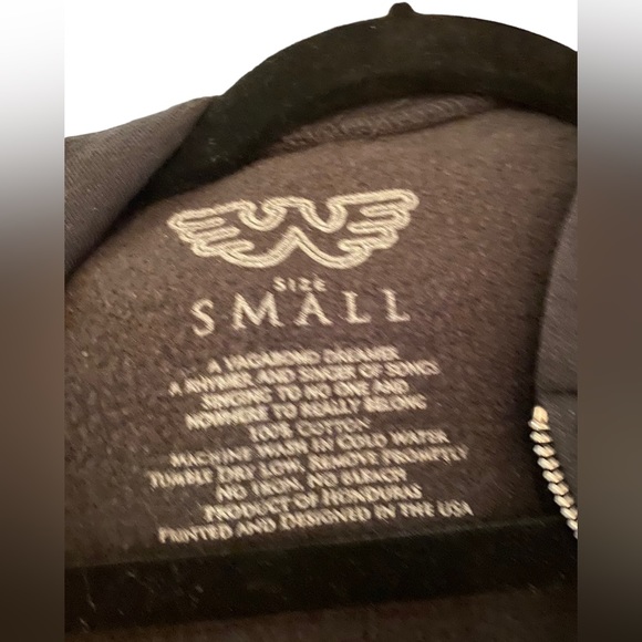 Waylon Jennings Zip Up Hoodie - Picture 3 of 3